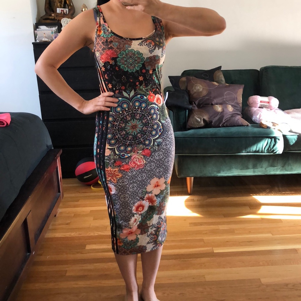 Adidas Floral Dress XS